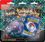 Pokemon Scarlet & Violet Paldean Fates Tech Sticker Blister Pack