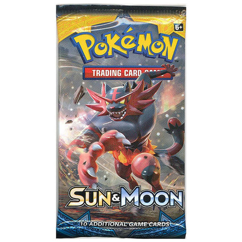 Pokemon Sun and Moon Booster Pack