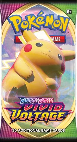 Pokemon Sword and Shield Vivid Voltage Booster Pack