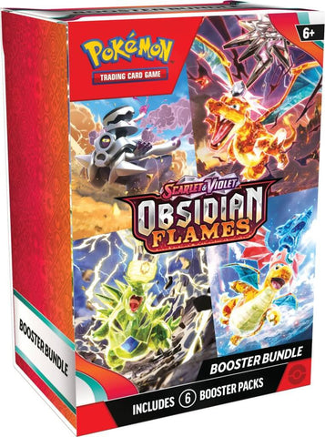 Pokemon Scarlet & Violet Obsidian Flames Booster Bundle