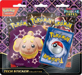 Pokemon Scarlet & Violet Paldean Fates Tech Sticker Blister Pack