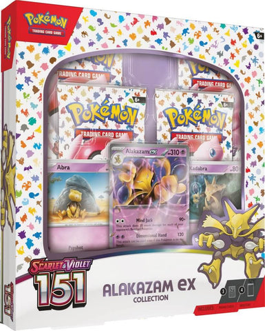 Pokemon Scarlet & Violet 151 Alakazam EX Collection