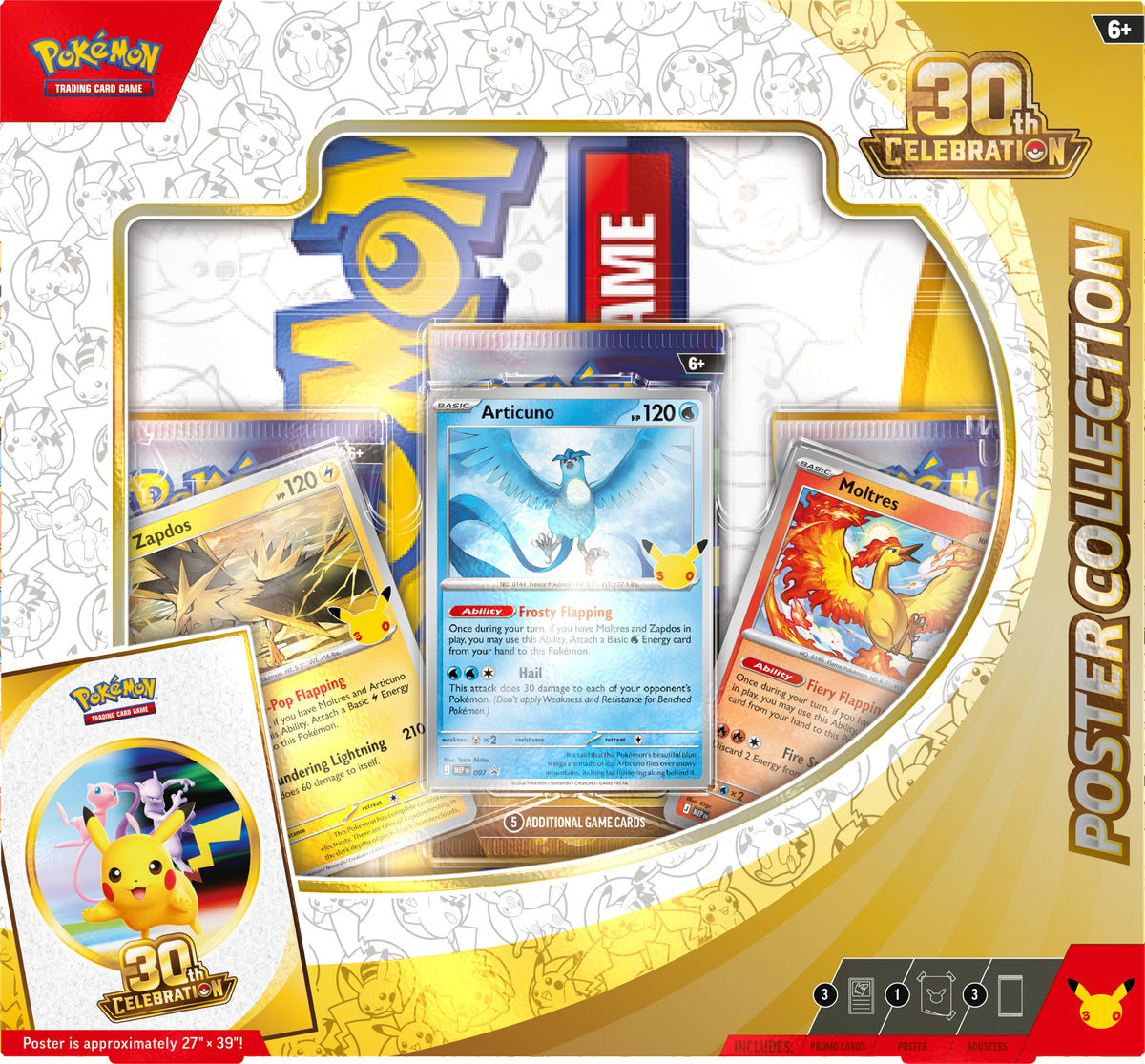 Pokemon 30th Celebration Poster Collection