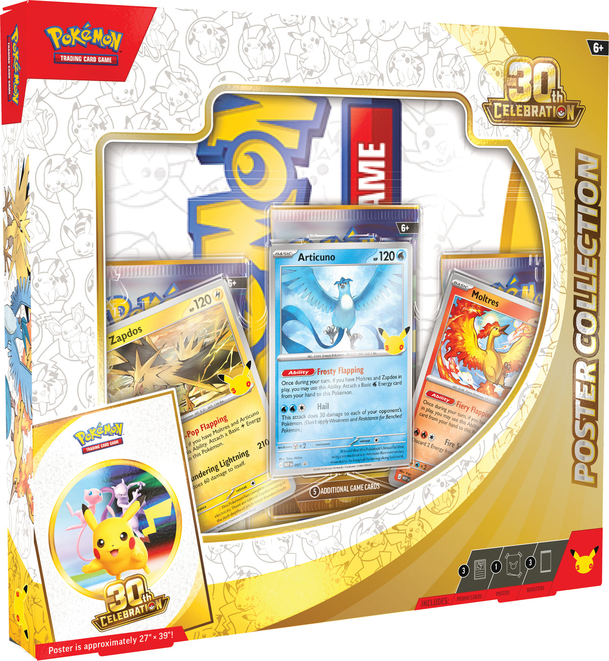 Pokemon 30th Celebration Poster Collection
