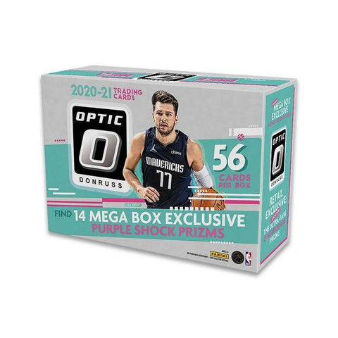2020/21 Donruss Optic Basketball Mega Box (Purple Shock Prizms)