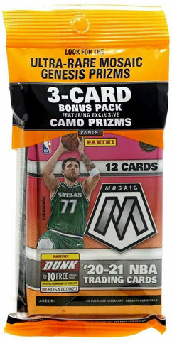 2020/21 Mosaic Basketball Cello Multi Pack