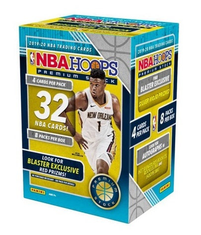 2019/20 Panini Hoops Premium Blaster Box (Red or Blue Box)