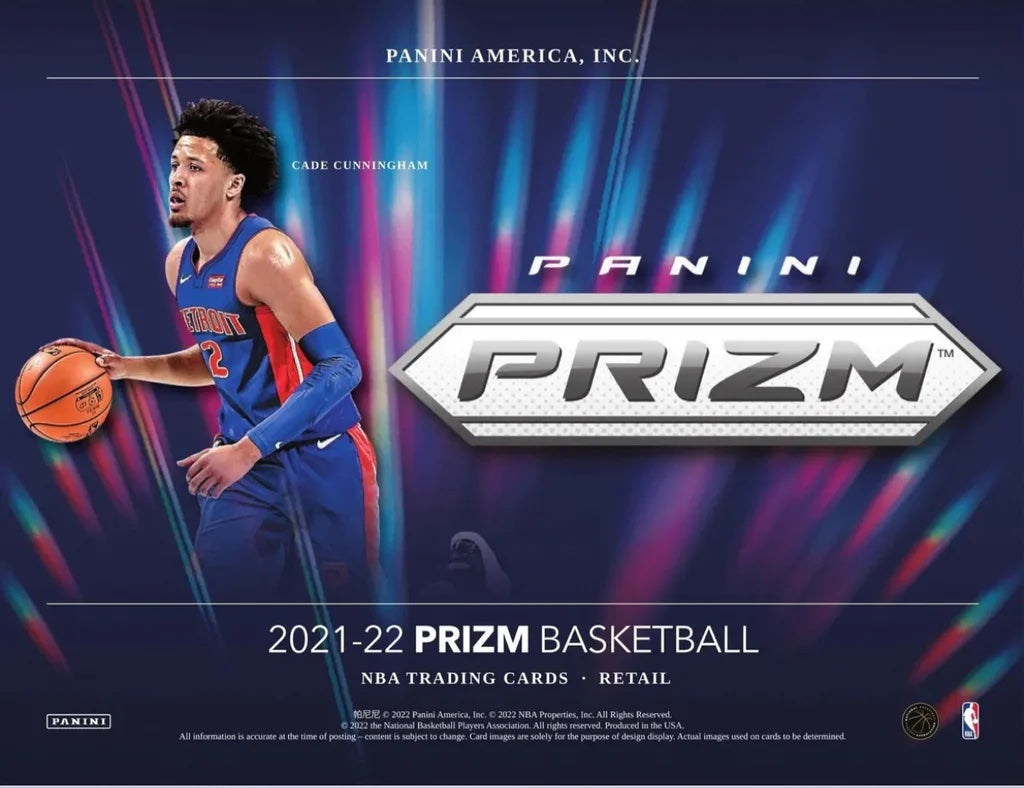 2021-22 Prizm Basketball Retail Box