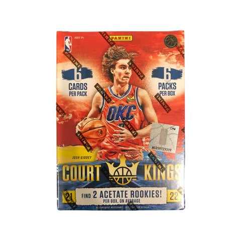 2021/22 Panini Court Kings Basketball International Blaster Box