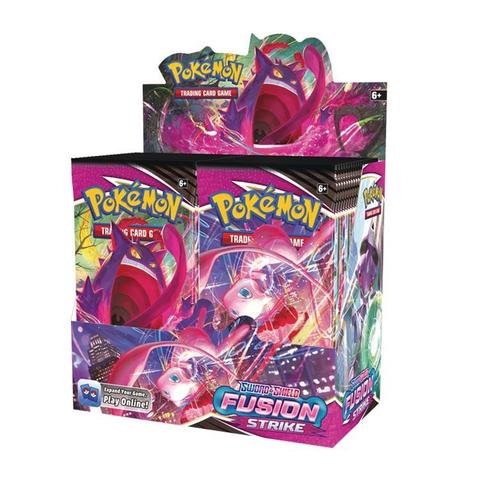 Pokemon Sword and Shield Fusion Strike Booster Box
