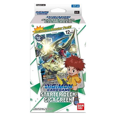 Digimon Series 04 Starter Deck Giga Green